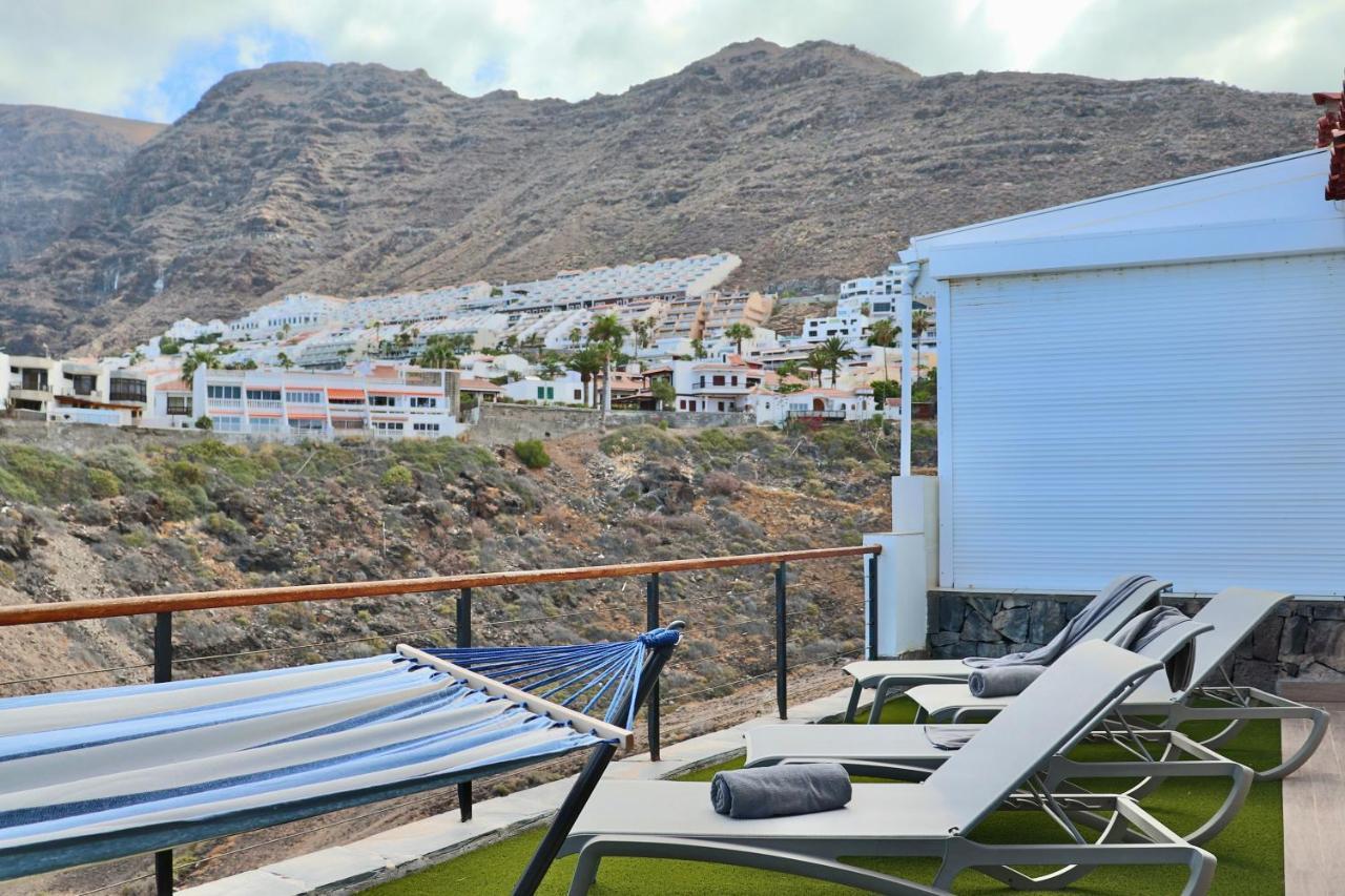 Вилла Panoramic Seaview Escape Пуэрто-де-Сантьяго Экстерьер фото