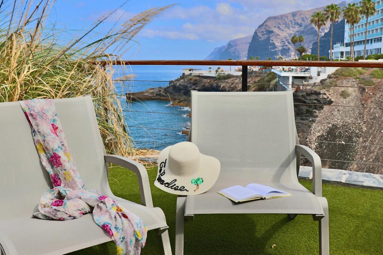 Вилла Panoramic Seaview Escape Пуэрто-де-Сантьяго Экстерьер фото