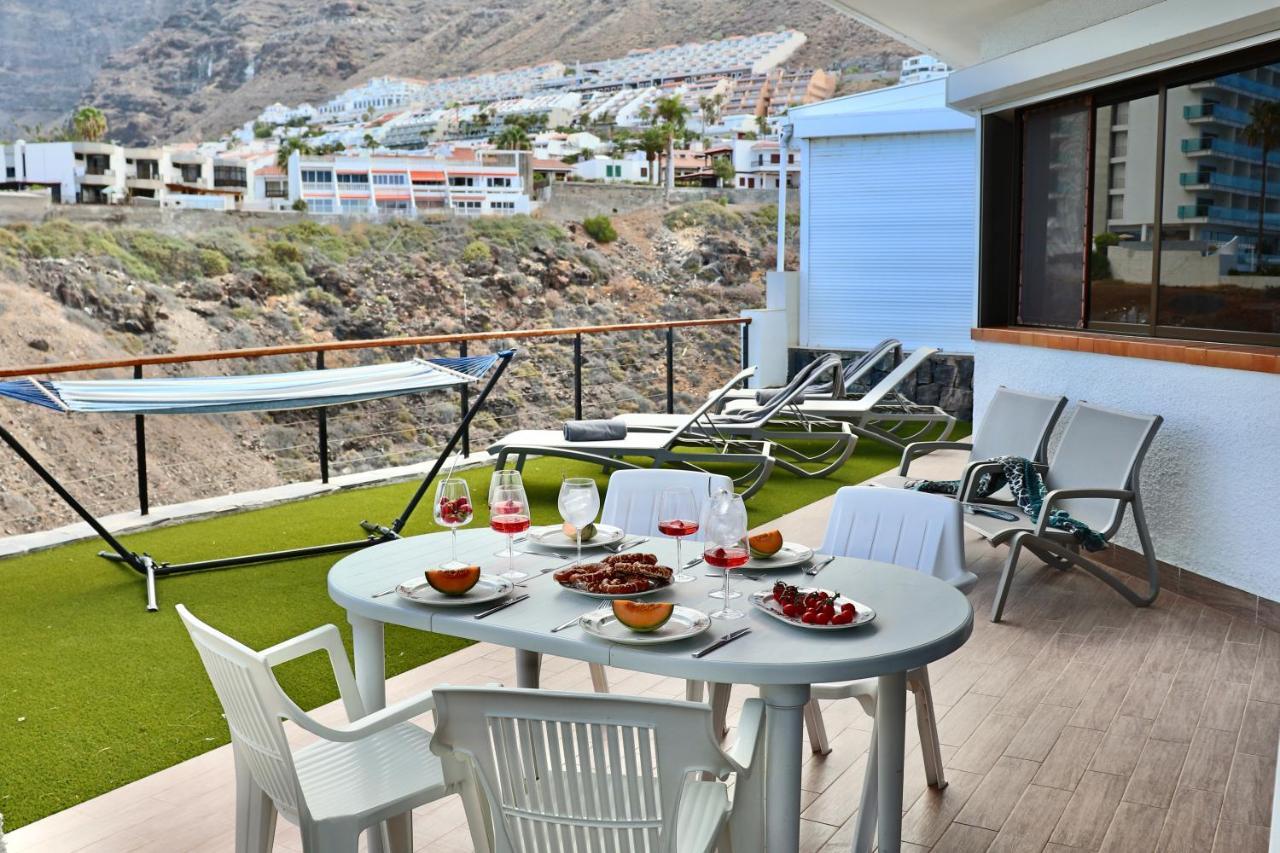 Вилла Panoramic Seaview Escape Пуэрто-де-Сантьяго Экстерьер фото